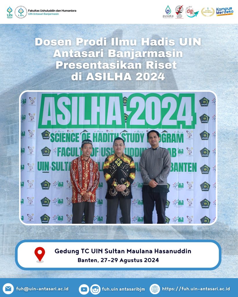 Dosen Prodi Ilmu Hadis UIN Antasari Banjarmasin Presentasikan Riset di ...